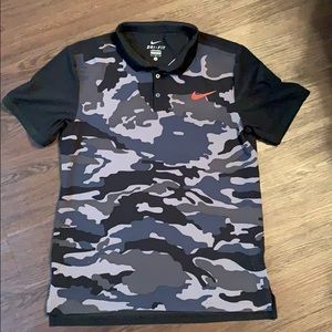 Nike Camouflage Dri-Fit Polo